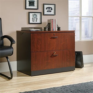 Bowery Hill 2 Drawer File Cabinet in Classic Cherry