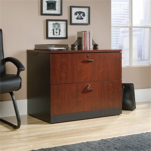 Bowery Hill 2 Drawer File Cabinet in Classic Cherry