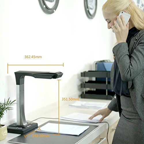CZUR Book & Document Scanner with Smart OCR for Mac and Windows