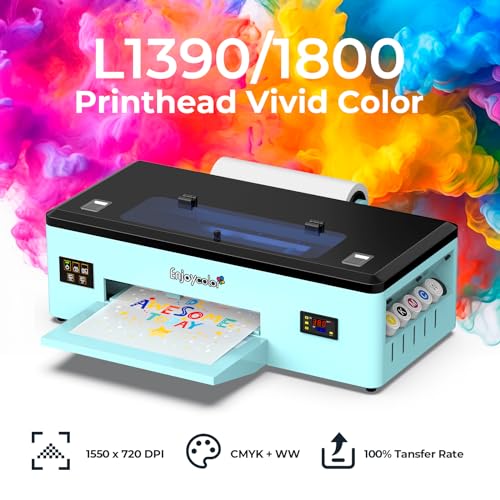 EnjoyColor A3 DTF Transfer Printer Kit for DIY Print T-Shirts & Textiles