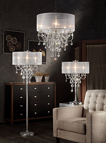 OK Lighting OK-5153F 63"H Evangelia Floor Lamp