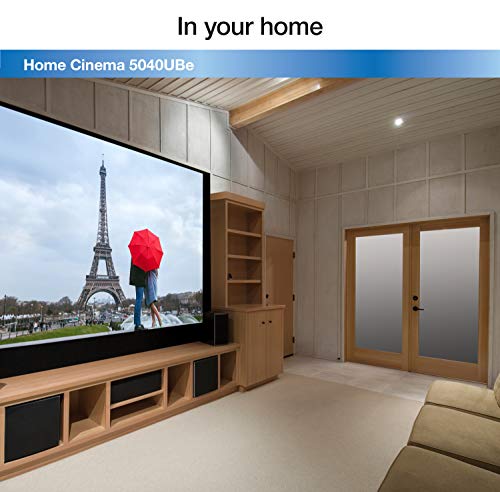 Epson Home Cinema 5040UBe WirelessHD 3LCD Home Theater Projector with 4K Enhancement, HDR10, 100% Balanced Color and White Brightness, Ultra Wide DCI-P3 Color Gamut and UltraBlack Contrast