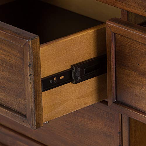 Liberty Furniture INDUSTRIES Arlington House Credenza, W48 x D22 x H31, Medium Brown