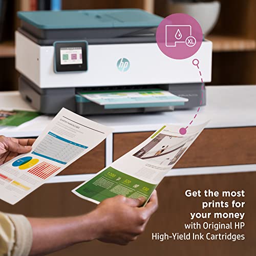 H-P Wireless Color All in one Inkjet Printer for Home and Office - Print, Scan, Copy, Fax with Auto Document Feeder, 2-Sided Printing and Self-Healing Wi-Fi with 6 ft NeeGo Printer Cable