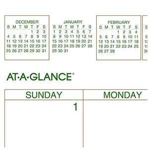 AT-A-GLANCE Desk Pad Calendar 2017, Monthly, Recycled, 21-3/4 x 17" (GG2500-00)