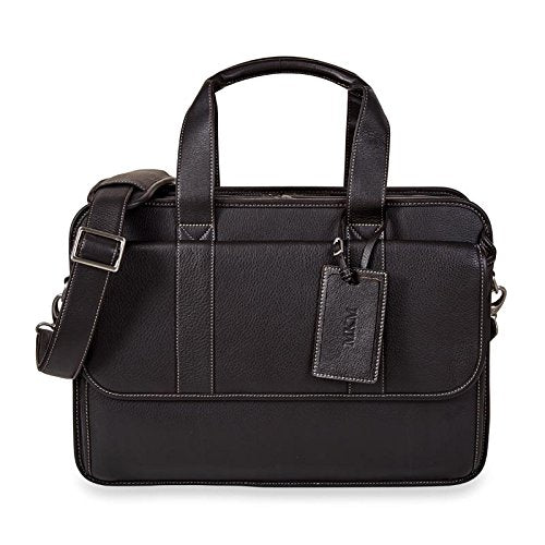 Levenger Bomber Jacket Expandable Brief 2.0 - Mocha