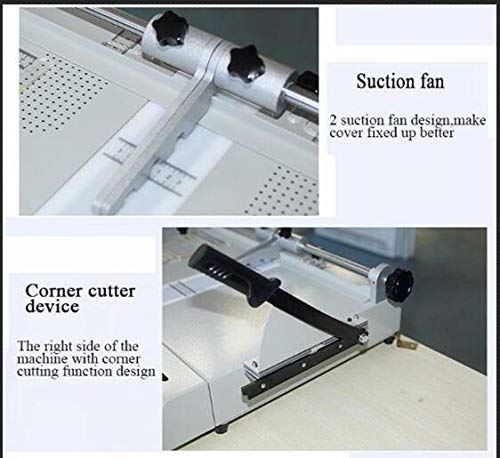 US Stock Professional A4 Size Book hard cover making machine Book Case Maker Hardback Hardbound Making Machine for notebook cover photo album Making