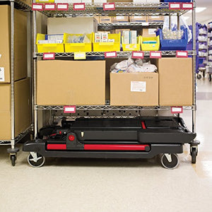 Rubbermaid Commercial Products Folding Utility Dolly/Cart/Platform Truck, 400 lbs Capacity