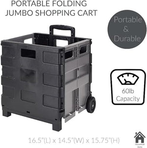 GaRcan Collapsible Utility Cart with Wheels