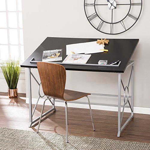 Adjustable Drafting Writing Table - Tilt Top Drawing Desk - 19 Height Variations