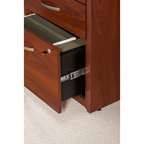 Bush Business Furniture Series C Elite 24W 3 Drawer Pedestal in Hansen Cherry