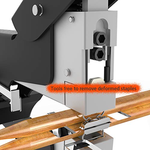 Rayson SH-03 Manual Stapler Heavy Duty Stapler Can Both Saddle and Flat