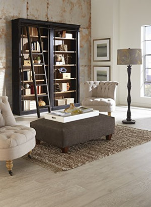 Martin Furniture IMTE4094 Fully Assembled Aged Ebony Toulouse Bookcase,