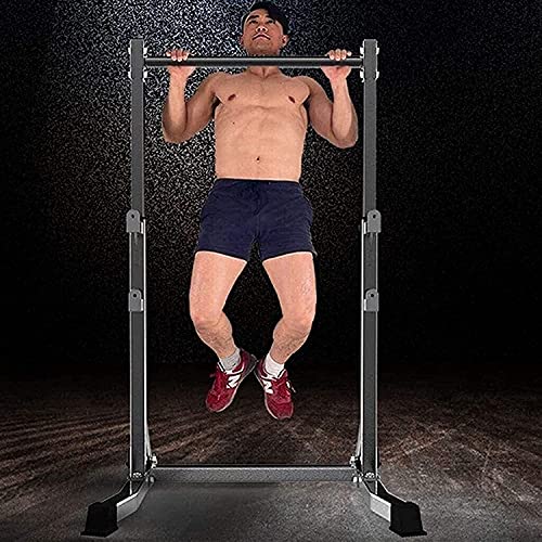 Squat Barbell Free Bench Press Stands Home Gym Home Gym Power Tower Strength Training Workout Equipment Pull Ups Rack Sturdy Steel Squat Barbell Free Bench Thole Adjustable Barbell Stand Squat Rack,Fa
