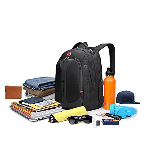 Soarpop School Business Backpack for 15.6 inch Laptop,Expandable Notebook Racksack for College Office
