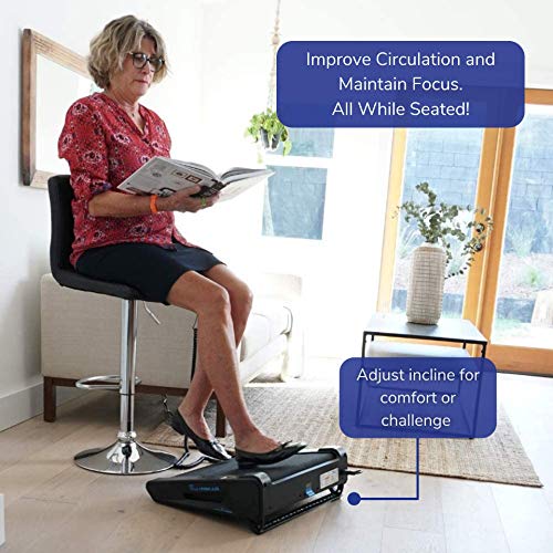 Onthemuv miniTREAD from is Featured in US News & World Report! Compact Motorized Electric Seated Treadmill Exercise Wellness Health Sit Walk Desk