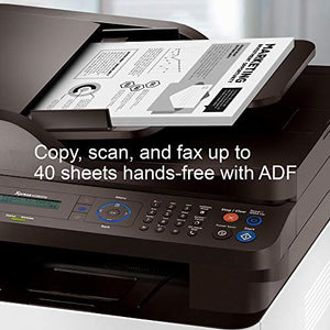 Samsung Xpress M2885FW Wireless Monochrome Laser Printer with Scan/Copy/Fax, Simple NFC + WiFi Connectivity, Duplex Printing and Built-in Ethernet (SS359D)