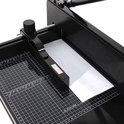 TEXALAN 17'' Blade A3 Heavy Duty Guillotine Paper Cutter A3-17'' Paper Cutter Black