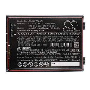 XSPLENDOR (5 Pack) Battery for Honeywell CT40 CT40XP CT50-BTSC 4000mAh