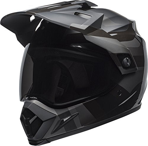 Bell MX-9 Adventure MIPS Full-Face Motorcycle Helmet (Matte/Gloss Blackout, Small)