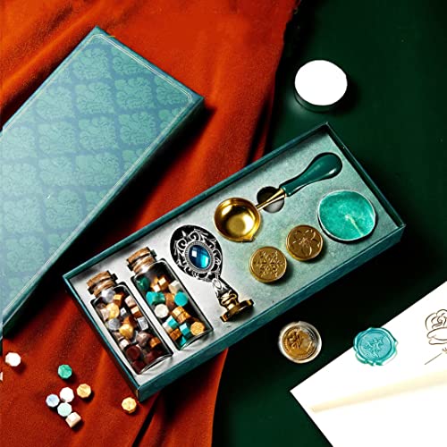 Wax Making Tool Creative Wax Seal Stamp Set DIY Scrapbooking Stamps Head Wedding Craft Birthday Decorative Envelope Sealing