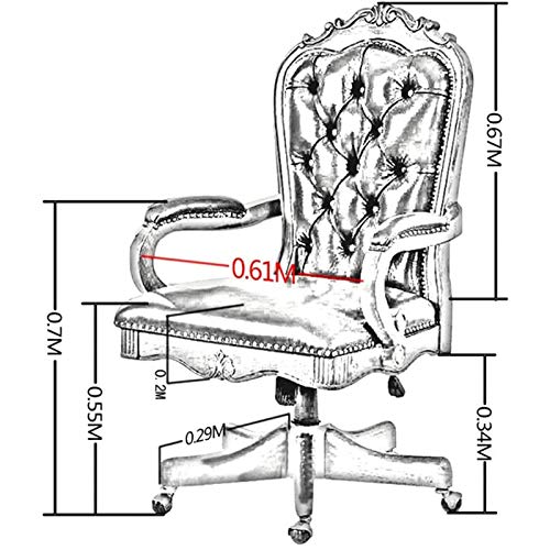 Video Game Chairs Home Office Desk Chairs Office Chairs with Lumbar Support Office Chairs & Sofas Office Guest Chair,Leather,Executive Side Chair,Reception Chair with Frame Finish Ergonomic Lumbar Sup