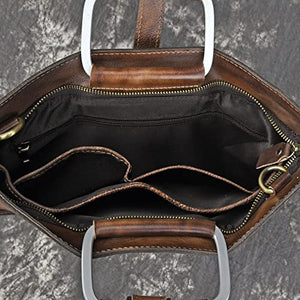 GYZX Business Men's Briefcase Men's Bag Retro Diagonal Bag Handbag Casual Shoulder Bag (Color : B, Size : 37 * 28cm)
