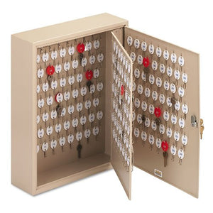 STEELMASTER Dupli-Key Two-Tag Cabinet for 240 Keys, 16.5 x 20.5 x 5 Inches, Sand (201824003)