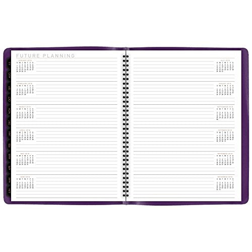 AT-A-GLANCE Weekly / Monthly Appointment Book / Planner 2017, 8-1/4 x 10-7/8", Contempo Fashion, Color Selected For You May Vary (70-940X-00)