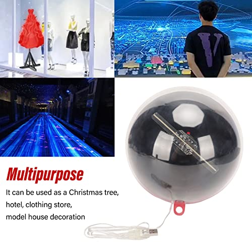 BEYSG 3D Hologram Fan Projector HD Cover with Remote Operation (UK Plug)