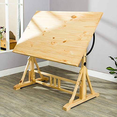 Adjustable Drawing Craft Table,with Adjustable Height for Art Design Drawing Writing Painting Crafting Drafting Work and Study
