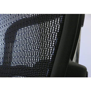 Eurotech Seating ME8ERGLO(N) Ergohuman Mid Back Mesh Swivel Chair, Black