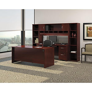 Bush Business Furniture Series C 2 Drawer Mobile File Cabinet in Mahogany