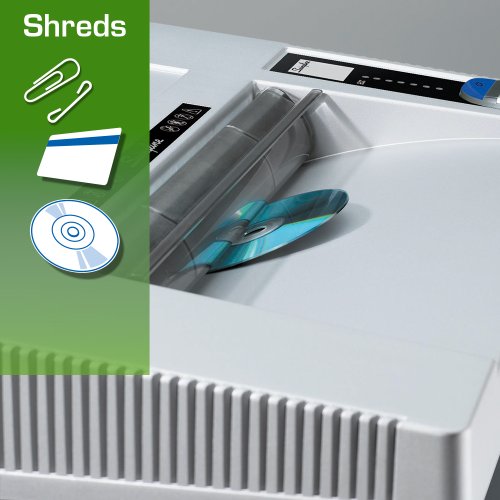 GBC Commercial TAA Compliant Paper Shredder, 30 Sheet Capacity, Cross-Cut, CX30-55 (1758583) - Black