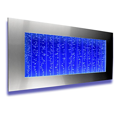 Bubble Wall Model 500WM Wall-Mounted Bubble Fountain, Silver