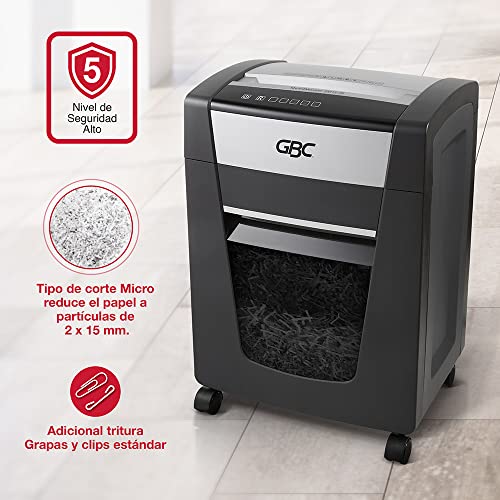 GBC ShredMaster 15-Sheet Micro-Cut Paper Shredder SM15-08 (1758501)