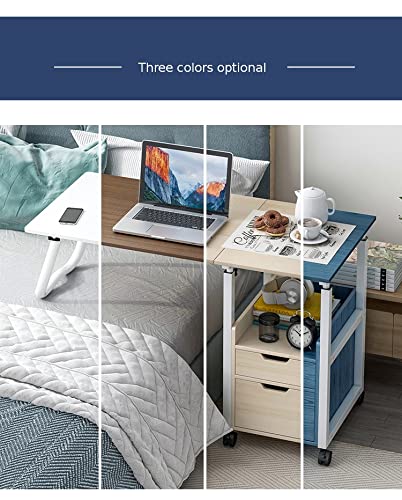 ZLYPSW Laptop Table Portable Folding Desk Bed Table Laptop Desk Computer Table for Bedroom Office Adjustable Movabl Computer Desk Table