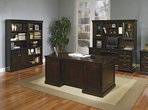 kathy ireland Home by Martin Fulton Library Bookcase - Fully Assembled