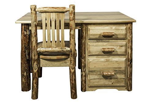 Montana Woodworks MWGCOD Glacier Country Collection Office Desk