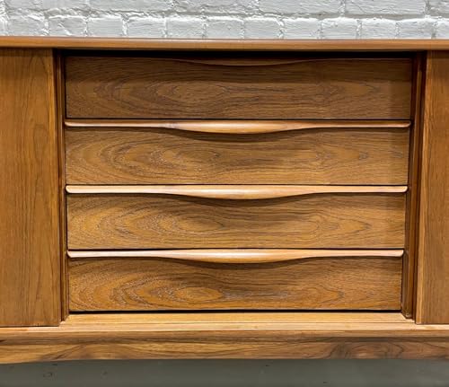 Lschool Mid Century Modern Danish Credenza/Media Stand/Sideboard
