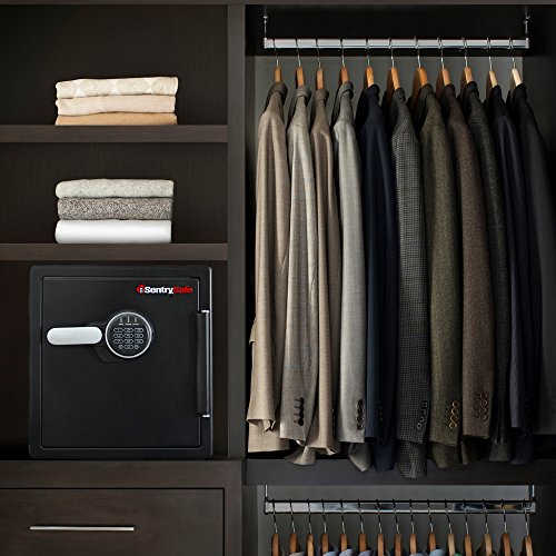 SentrySafe SFW123FUL Fireproof Waterproof Safe with Digital Keypad, 1.23 Cubic Feet