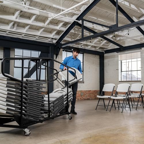 Lifetime Steel Chair Cart, Black by Lifetime