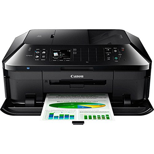 Canon PIXMA MX922 Wireless Inkjet Office All-in-One Printer Bundle with MPI Compatible Canon PGI-250XL/CLI-251XL Bundle, CMYK and Photo Black