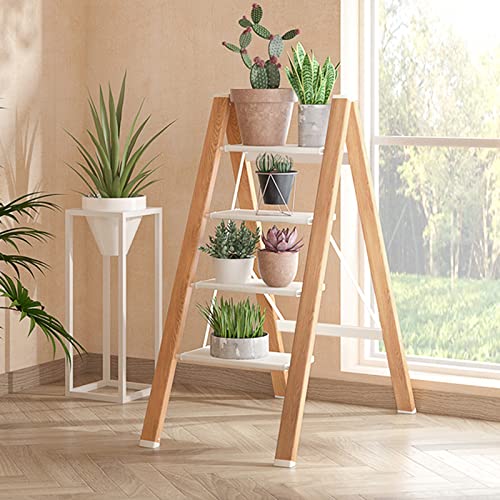 Ladder Chair Small Folding Herringbone Aluminum Alloy Three-Step (Size: Three Steps)