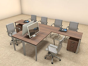 UTM Modern Executive Office Workstation Desk Set, Two Persons, OF-CON-S14