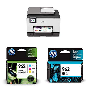 HP OfficeJet Pro 9025 All-in-One Wireless Printer (1MR66A) with Ink Cartridges - 4 Colors