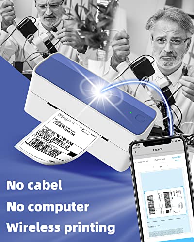 [Upgrade] Label Printer - Itari Bleutooth Label Printer, Wireless Shipping Label Printer Compatible with iPhone & Android & Windows, Thermal Printer for Amazon, Etsy, USPS, UPS, Shopify, Ebay