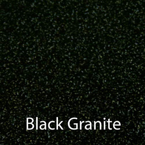 Correll Standing/Stool Height Utility Table, 24" x 60" Black Granite Top, Black Frame (LT2460-07)