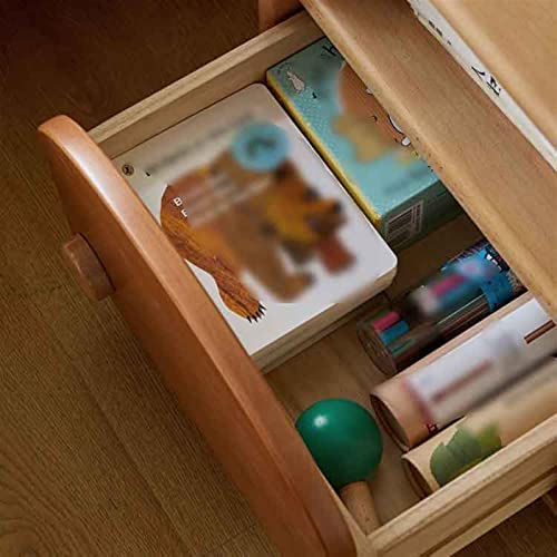 BinOxy Children's Night Stand Wood Bedside Table Cabinet