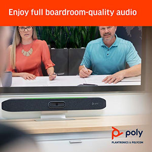 Plantronics Poly - Studio X50 Conferencing System with TC8 Touch Controller - 4K Video & Audio Bar